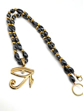 Load image into Gallery viewer, GOLDEN EYE OF HORUS NECKLACE
