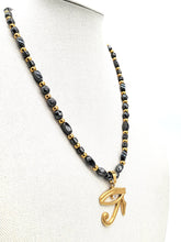 Load image into Gallery viewer, GOLDEN EYE OF HORUS NECKLACE
